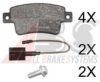 OPTIMAL 12542 Brake Pad Set, disc brake